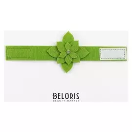 Кольцо для салфетки "Суккулент" 7 х 7,1 см, 100% п/э, фетр