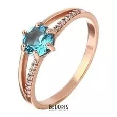 Кольцо "Классика" позолота, размер 18