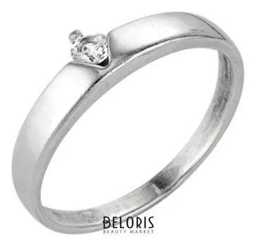 Кольцо посеребрение с оксидированием "Классическое", 19 размер