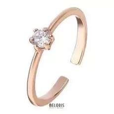 Кольцо "Принцесса" мини, позолота, безразмерное