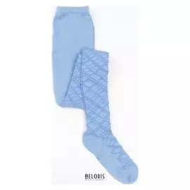 Колготки детские 2фс73-010, цвет голубой, рост 134-140 см