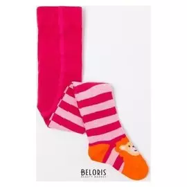 Колготки детские 700k-042 B0-9700k цвет малиновый, рост 62-74