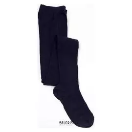 Колготки детские ажурные 2фс73-012, цвет темно-синий, рост 146-152 см