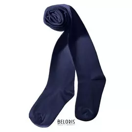 Колготки детские, цвет тёмно-синий, рост 116-122