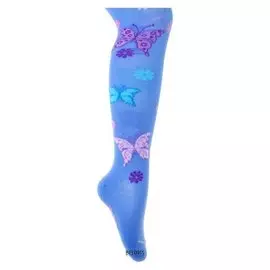 Колготки для девочки кдд1-2797, цвет голубой, рост 98-104 см