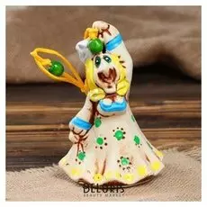 Колокольчик "Бабка ёжка", 14 см