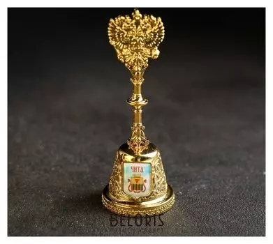 Колокольчик в форме герба «Чита. часовня александра невского»