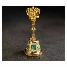 Колокольчик в форме герба «Владивосток. триумфальная арка»