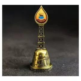 Колокольчик в форме капли «Сургут. памятник основателям»