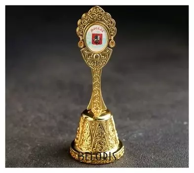 Колокольчик в форме кокошника «Москва. храм христа спасителя»