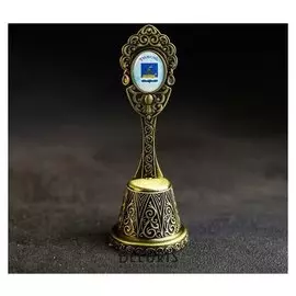 Колокольчик в форме кокошника «Тюмень. знаменский кафедральный собор»