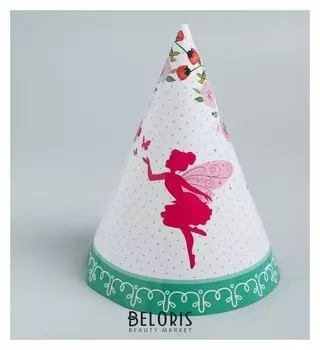 Колпак бумажный «Фея», набор 6 шт.