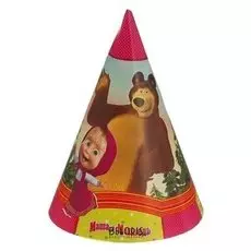 Колпак «Маша и медведь», набор 6 шт.