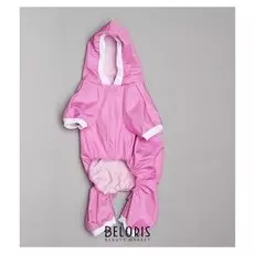 Комбинезон демисезонный, розовый, размер 3XL (ДС 36-38 см, ОШ 36-37 см, ОГ 48-52 см)