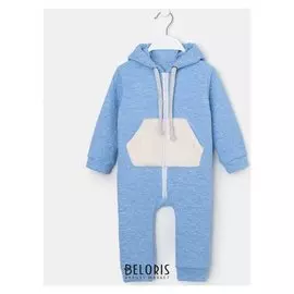 Комбинезон для мальчика, цвет голубой, рост 86 см (56)