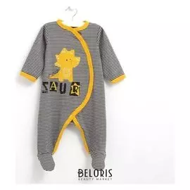 Комбинезон для мальчика, цвет серый, рост 56 см