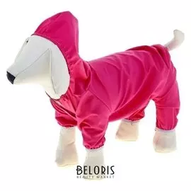 Комбинезон для собак, L, (дс - 30 см, ог - 40 см) , розовый
