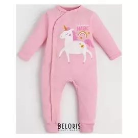 Комбинезон крошка Я "Magic", розовый, рост 86-92 см