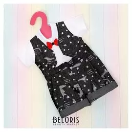 Комбинезон «Модный малыш» для пупса 38-42 см