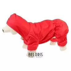 Комбинезон простеганный красный 2XL (ДС 32-34 см, ОШ 33-35 см, ОГ 38-42 см)