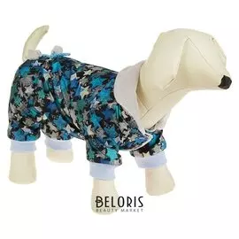 Комбинезон с меховым подкладом, М (дс-24 см, ош-28 см, ог-36 см), микс