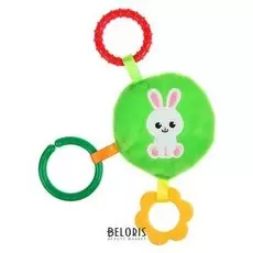 Комфортер Зайка, с прорезывателем