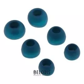 Комплект амбушюр Krutoff, для наушников, 3 пары, размер S, M, L, синие