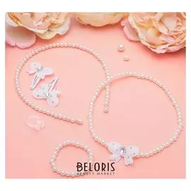 Комплект детский 6 предметов, бантик