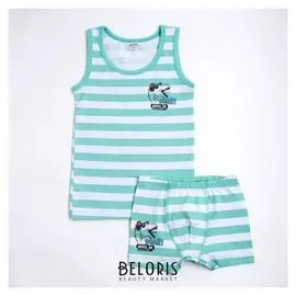 Комплект для мальчика, цвет ментол, рост 134 см