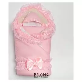 Комплект для новорожденного, цвет розовый