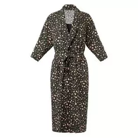 Комплект (Халат и комбинация) Kaftan, 48-50, зел/черн