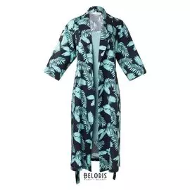 Комплект (Халат и комбинация) Kaftan, 52-54, бир/син