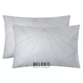 Комплект наволочек "Этель" Line Art 50х70 см - 2 шт, 100% хлопок, поплин