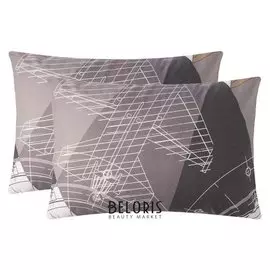 Комплект наволочек "Этель" механика 50х70 см - 2 шт, 100% хлопок, бязь