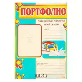 Комплект оформительский "Портфолио ученика" двухцветный