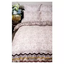 Комплект постельного белья 1,5сп ночь нежна арабика 145х215см, 150х214см, 70х70 см 2шт, бязь