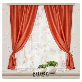 Комплект штор для кухни «Романтика» 285х160 см