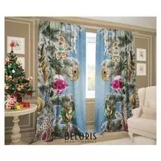 Комплект штор имбирные пряники 147х267 +/-3 см 2 шт, габардин