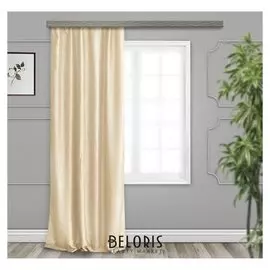 Комплект штор портьерных «Тергалет» 140х260 см-2 шт, цвет тёмный шампань