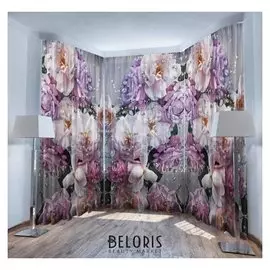 Комплект тюлей из трёх полотен «Гармония», 147х267 см- 3 шт