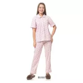 Комплект женский (Рубашка, брюки), размер 48