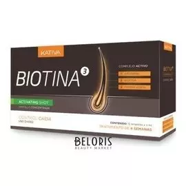 Концентрат против выпадения волос в ампулах (Объем 48 мл)