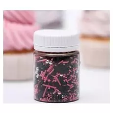 Кондитерская посыпка «Малиновый брауни», 42 г