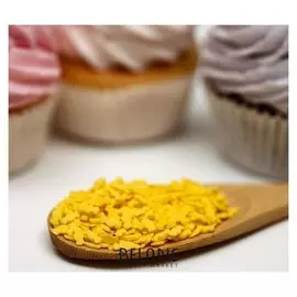 Кондитерская посыпка "Мини-конфеты" жёлтая, 50 г