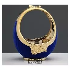 Конфетница "Лукошко" булат, флок