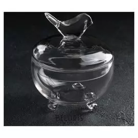 Конфетница на ножках «Синичка», 12×14 см