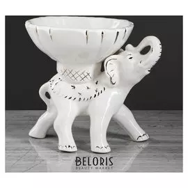 Конфетница "Слон с золотом", гламур