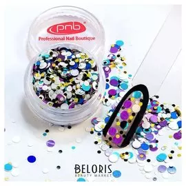 Конфетти для дизайна ногтей Камифубуки Sequins