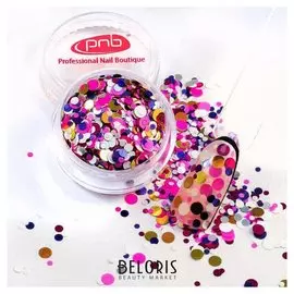 Конфетти для дизайна ногтей Камифубуки Sequins