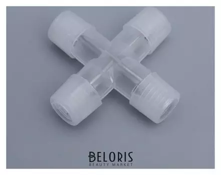 Коннектор для дюралайта 11 мм, 2W, Х - образный